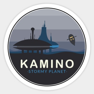 Kamino Stormy Planet Sticker